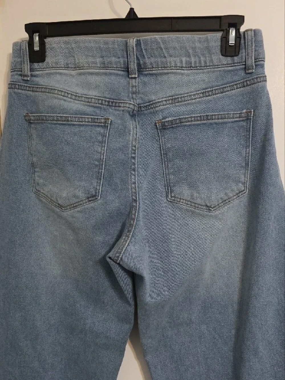Indigo Poppy Light Wash Barrell Jeans Sz 10 - Picture 8 of 8
